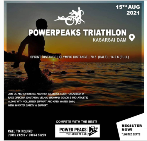 PowerPeaks Triathlon 15th August 2021