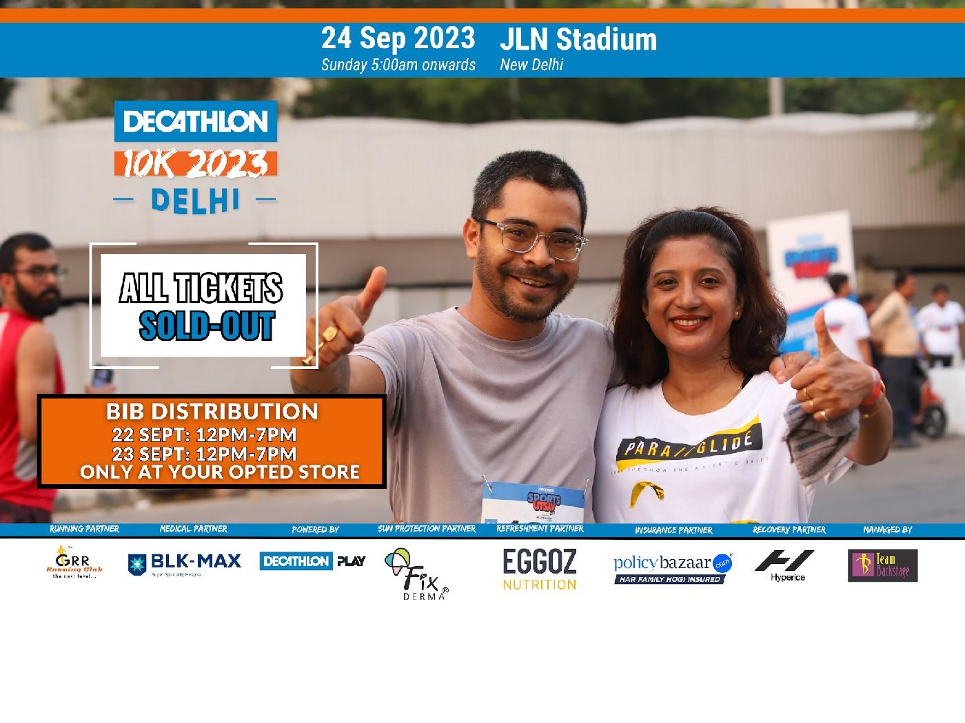 Decathlon 10k 2023 Delhi #makesportyours