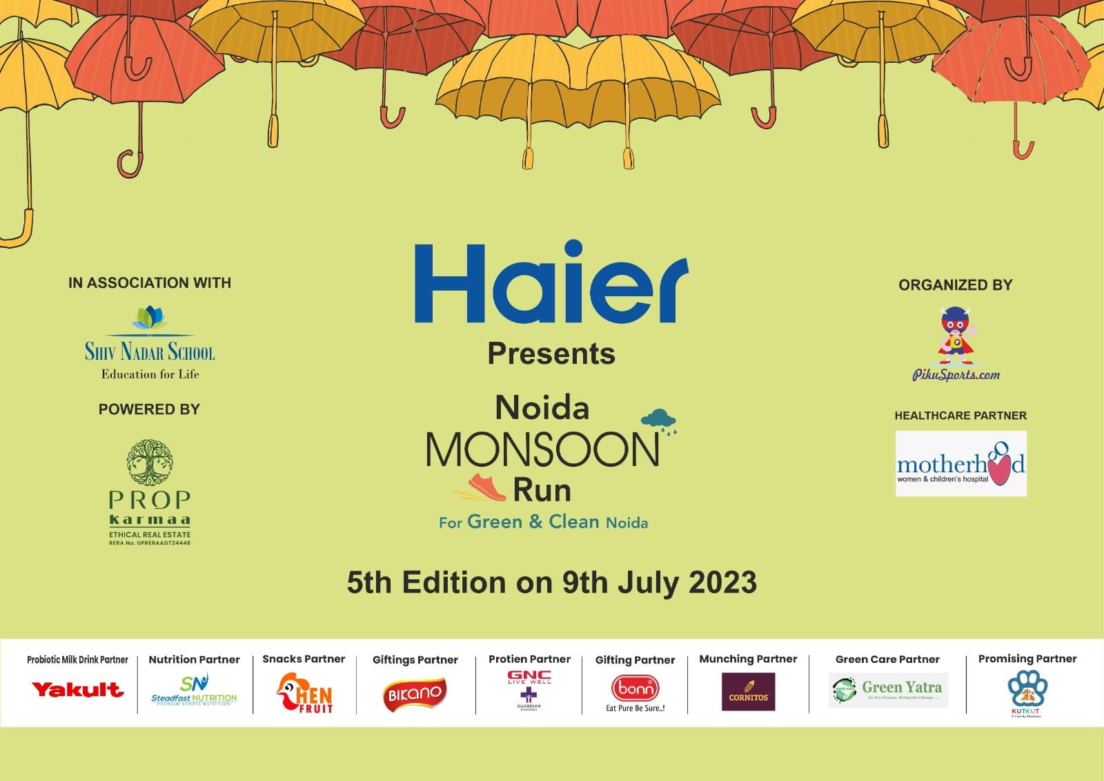 Noida Monsoon Run - 5th Edition