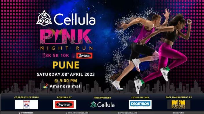 Cellula Pink Night Run Pune