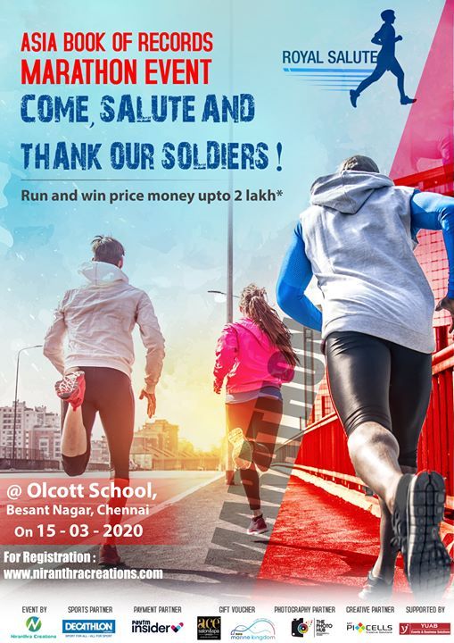 Royal salute Marathon event