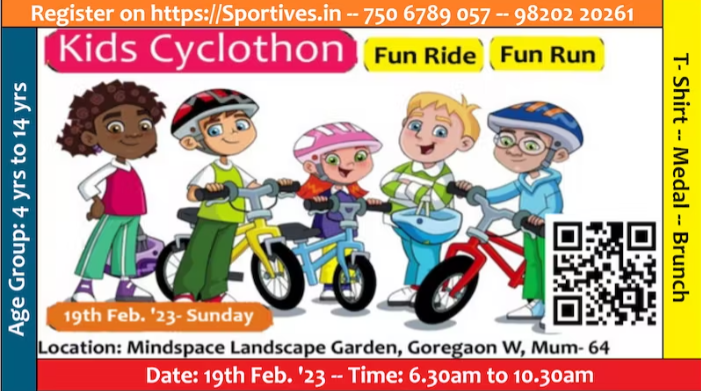 Sportive Kids- Cyclothon 2023 (3rd Season)