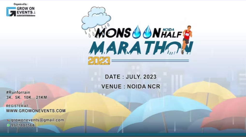 Monsoon Noida Half Marathon-2023