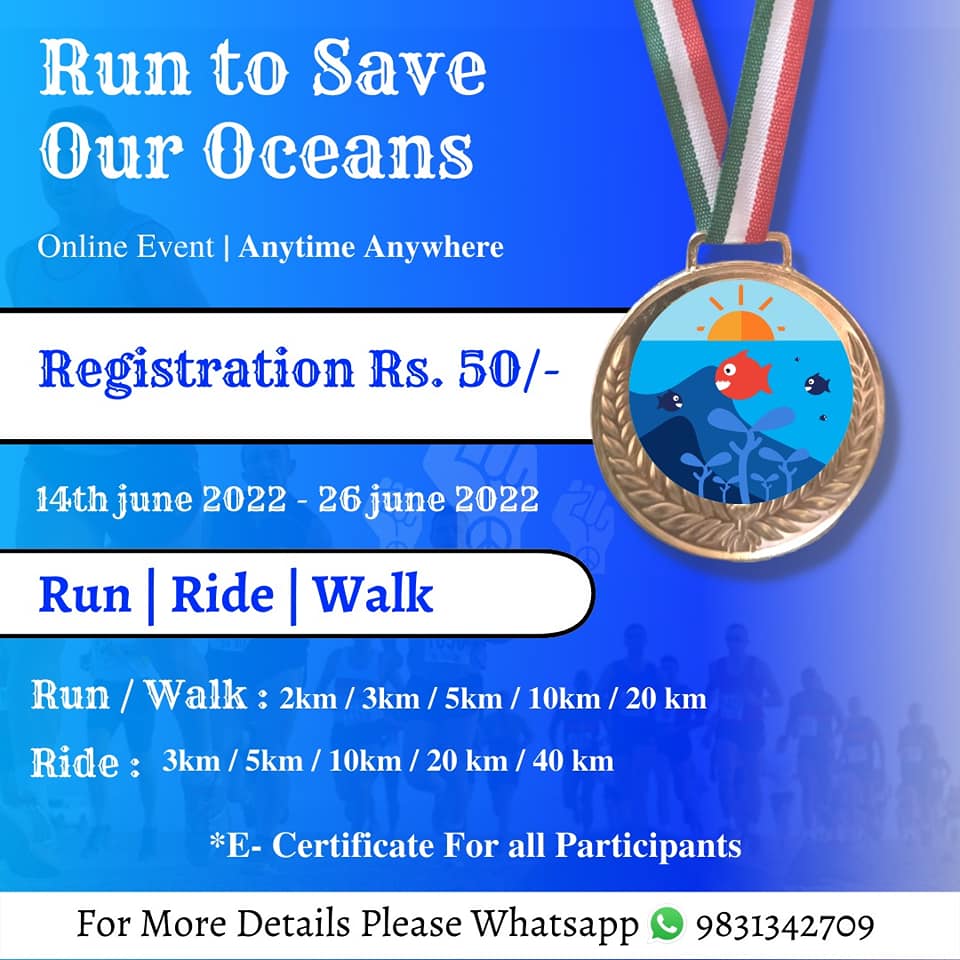 Run Ride Walk To Save Our Oceans