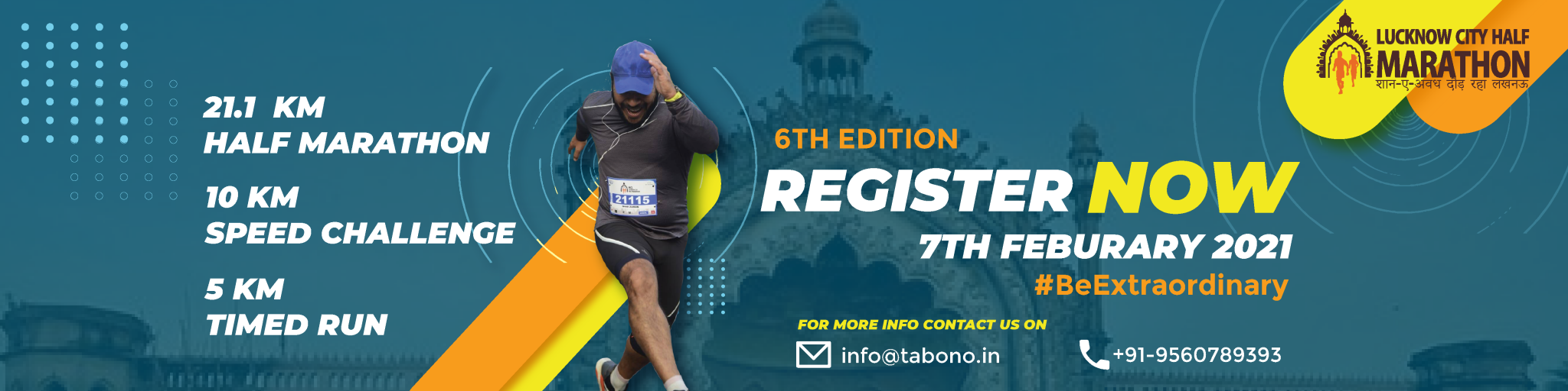 Lucknow City Half Marathon 2021