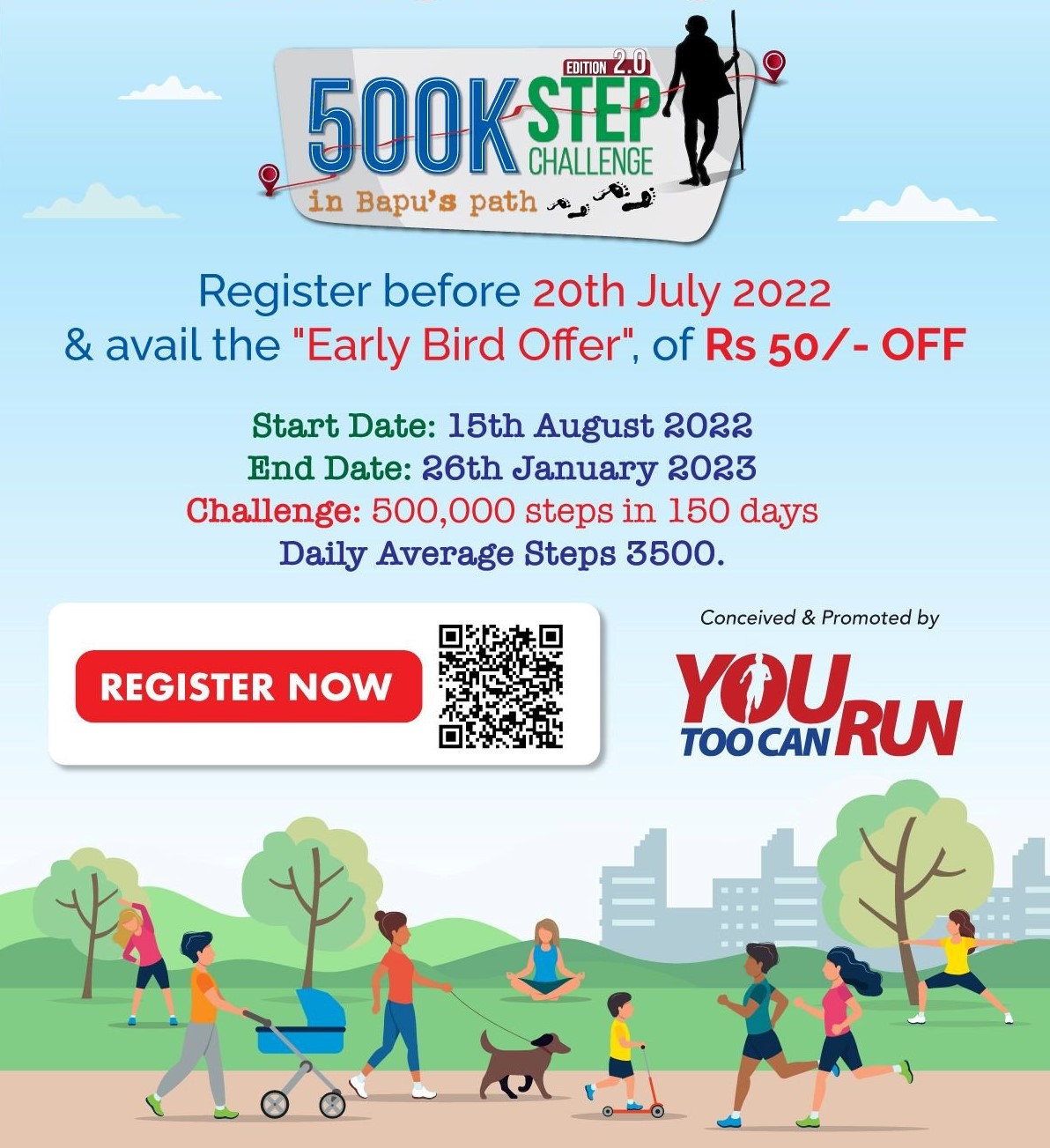 500k Step Challenge - Edition 2.0