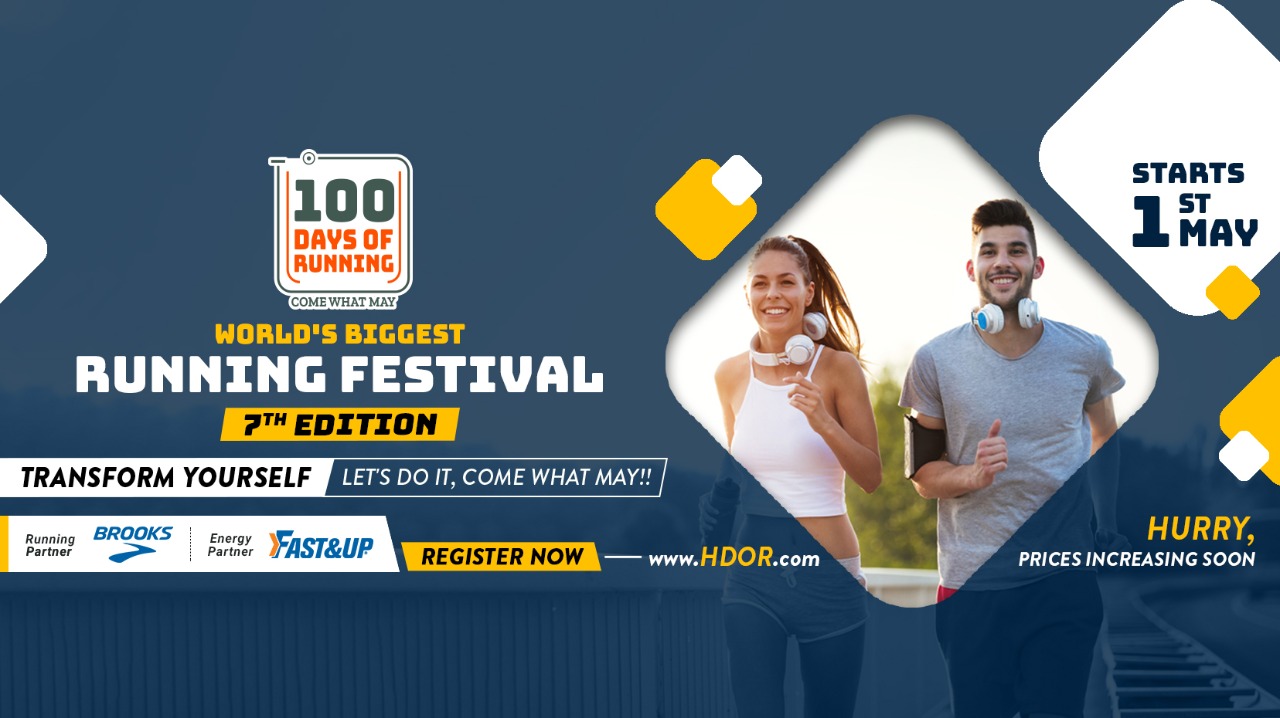 Hdor -  Hundred Days Of Running 2021