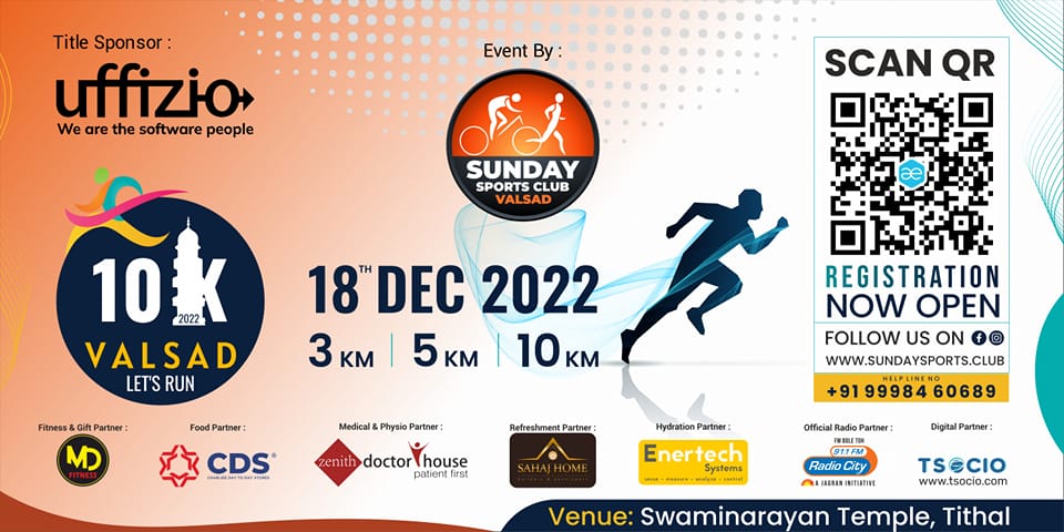 Uffizio Valsad 10k Run