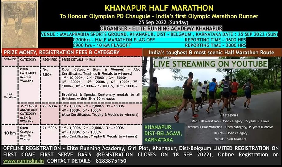Khanapur Half Marathon 2022