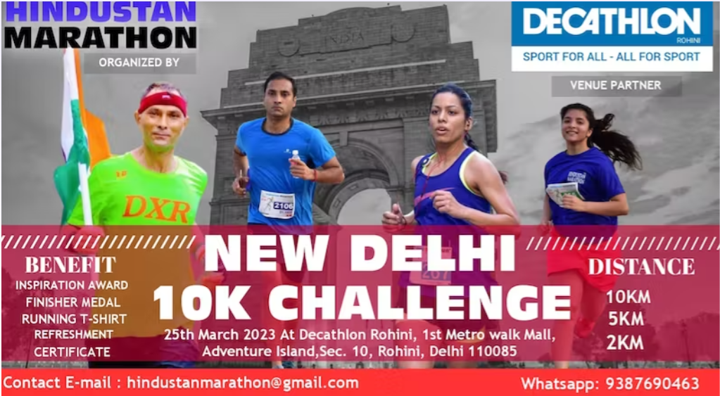 3rd Edition New Delhi 10k Challenge