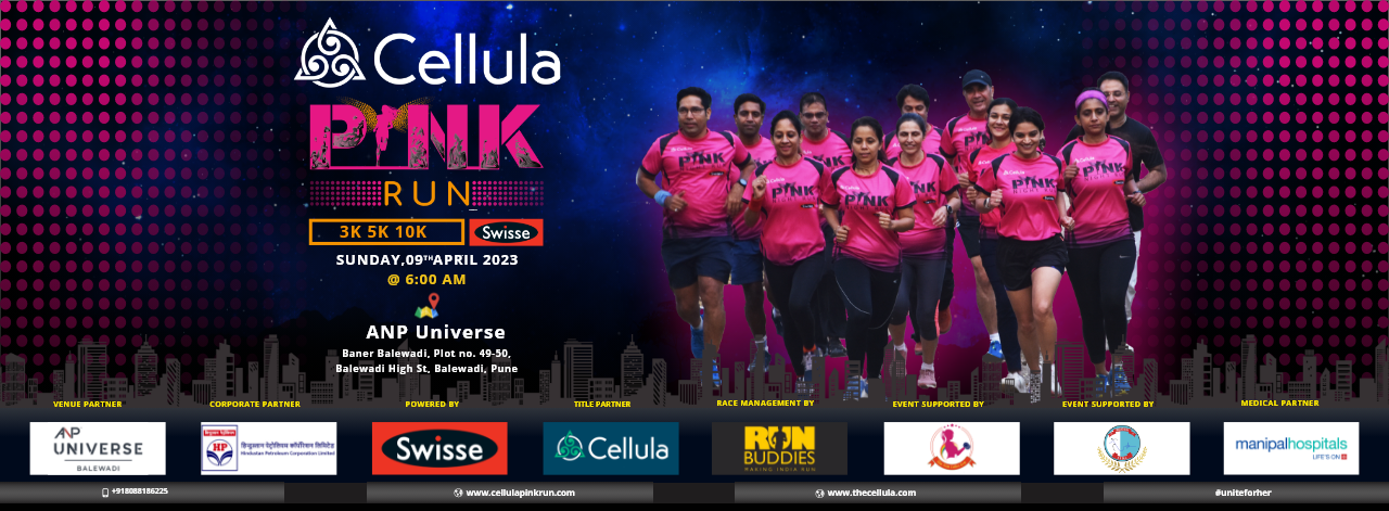 Cellula Pink Marathon Pune