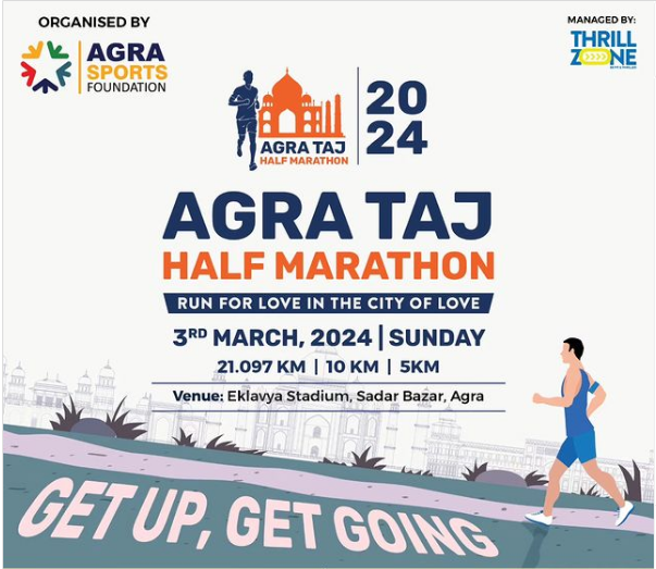 RaceMart - Agra Taj Half Marathon 2024