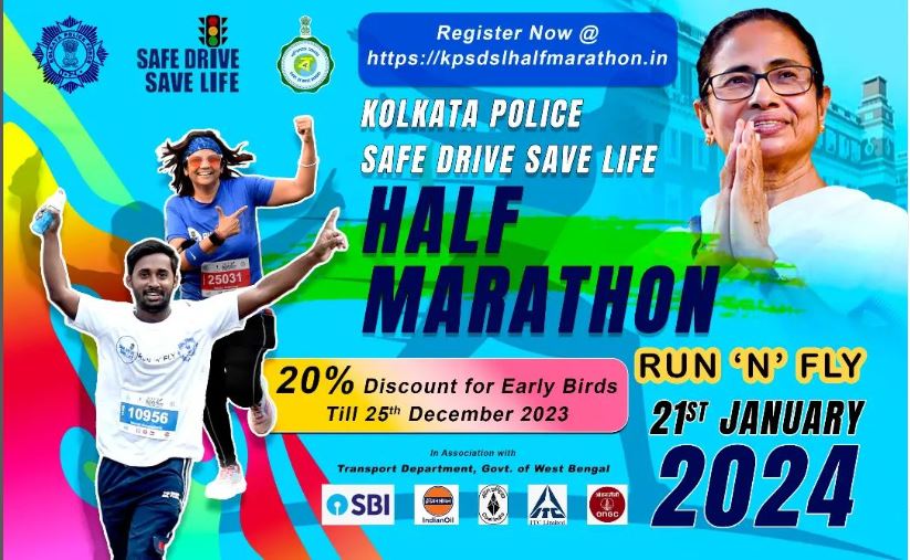 RaceMart Kolkata Police Sdsl Half Marathon 2024