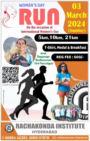 Rachakonda Womens Day Run 2024
