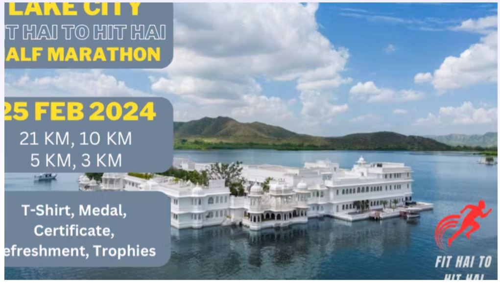 Udaipur Fit Hai To Hit Hai Half Marathon 2024