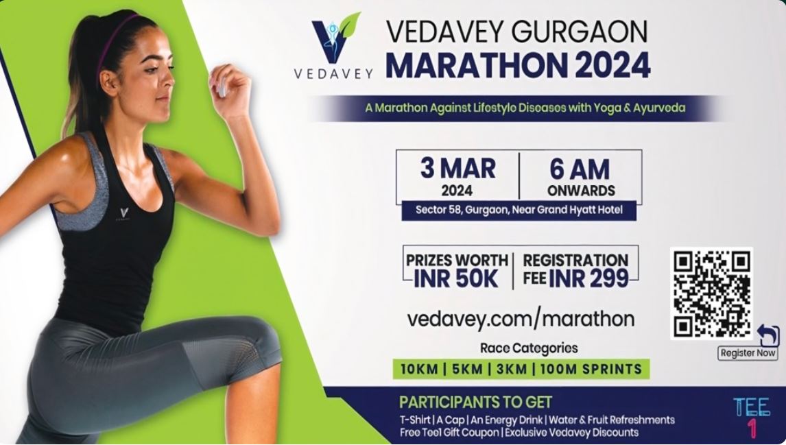 Vedavey Gurgaon Marathon 2024