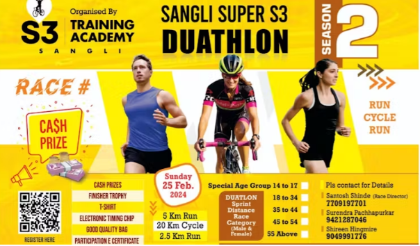 Sangli Super S3 Duathlon 2024 Season - 2