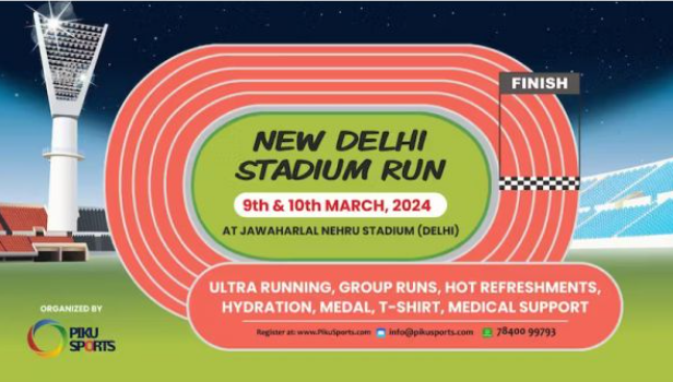 New Delhi Stadium Run 2024
