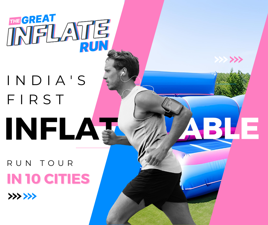 The Great Inflate Run - Chennai - India's First Inflatable 5k Obstacle Course