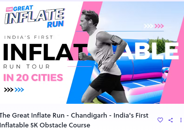 The Great Inflate Run - Chandigarh 2024