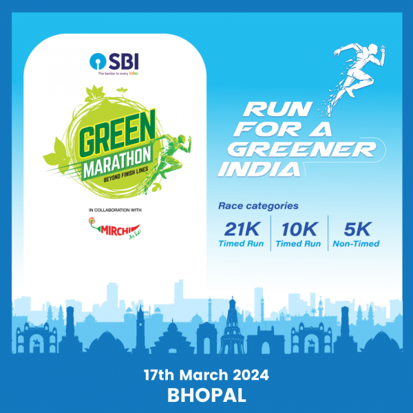 Sbi Green Marathon Bhopal 2024