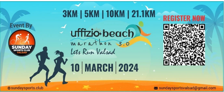 Uffizio Beach Marathon 3.0 Valsad