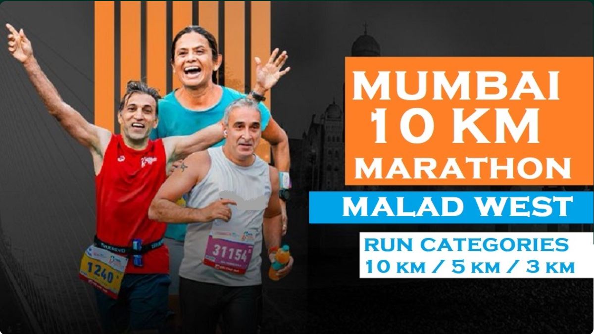 Mumbai 10 Km Marathon Malad West 2024