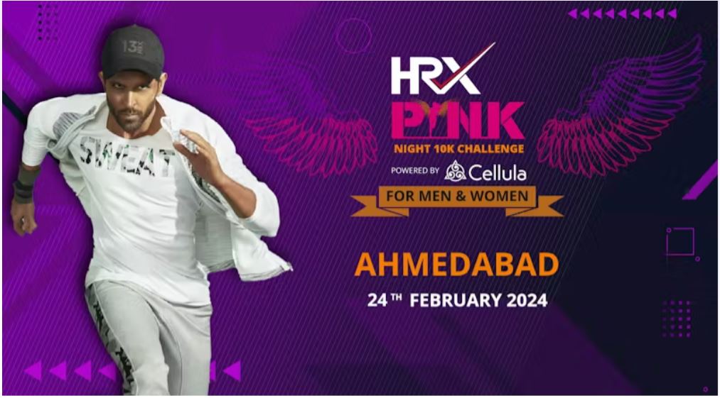 Hrx Pink Night 10k Challenge Ahmedabad