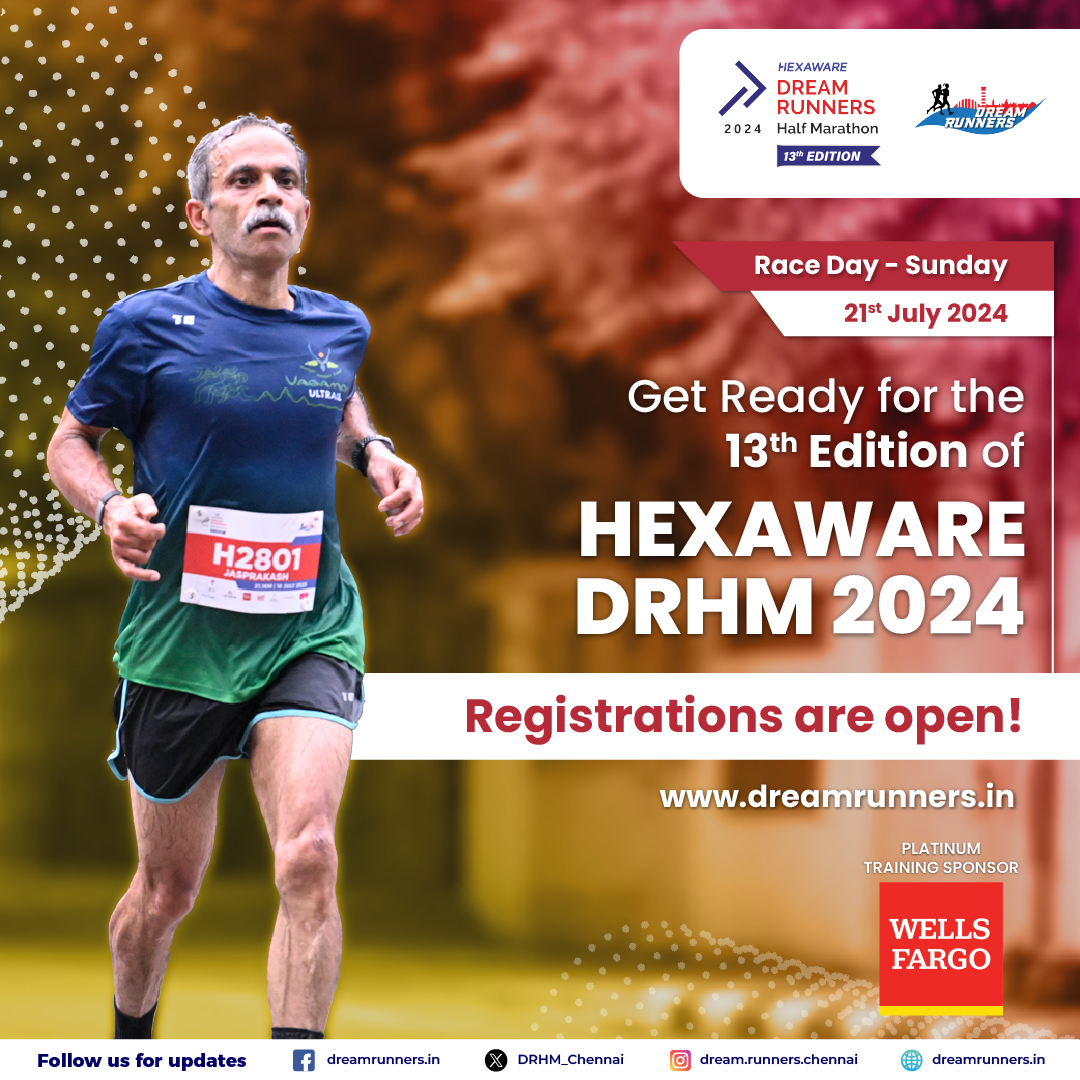 Hexaware Dream Runners Half Marathon 2024