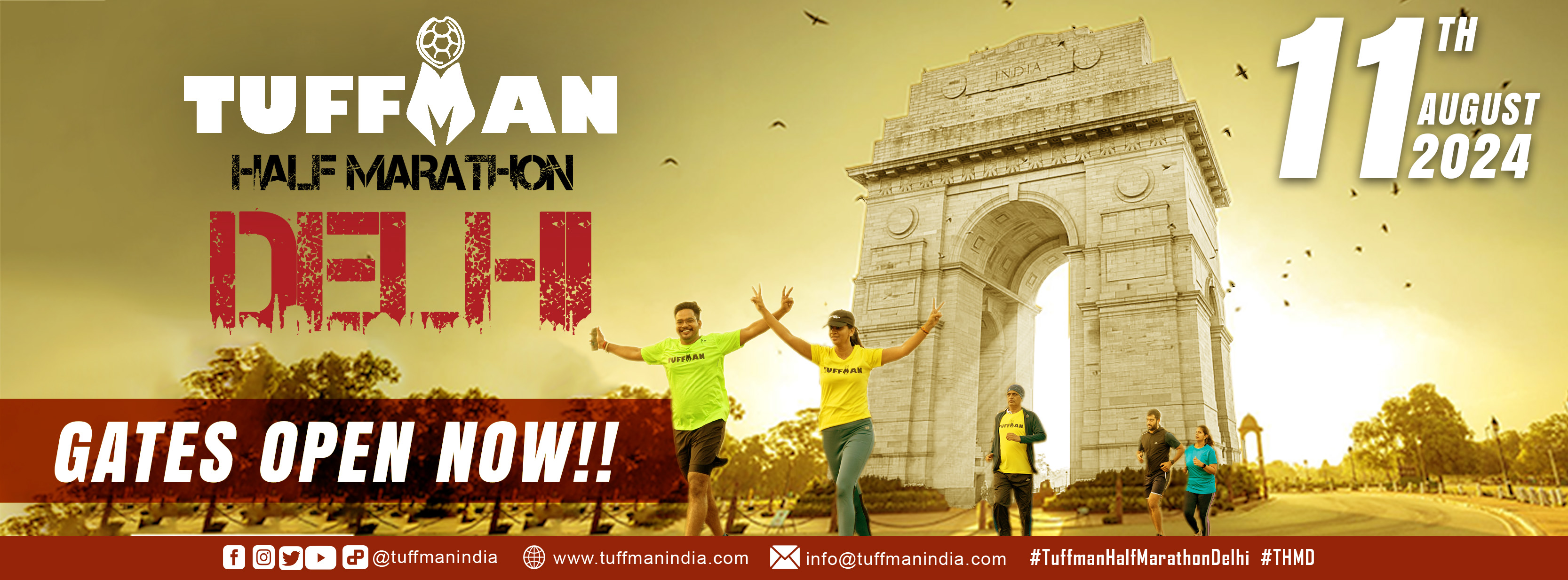 Tuffman Half Marathon Delhi 2024