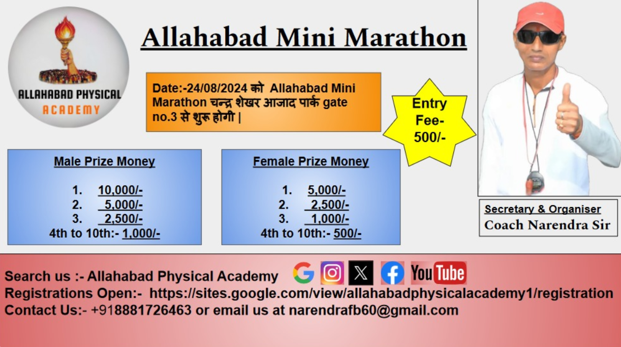 Allahabad Mini Marathon 2024