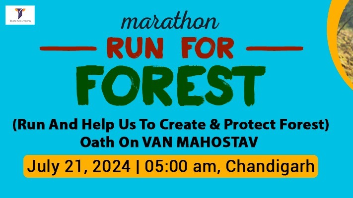 Team Run For Forest Half Marathon - Chandigarh