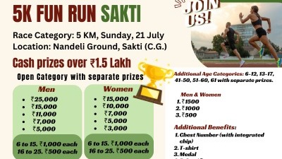 5k Fun Run Sakti 2024