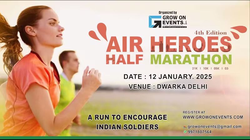 Air Heroes Half Marathon 2025