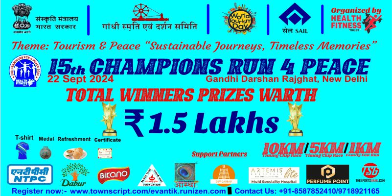 15th Champions Run 4 Peace