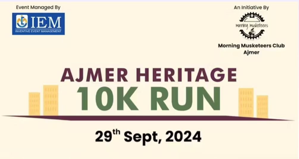 Ajmer Heritage 10k Run 2024