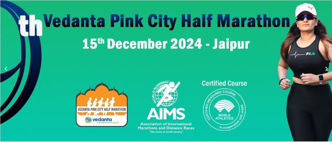 Vedanta Pink City Half Marathon 2024