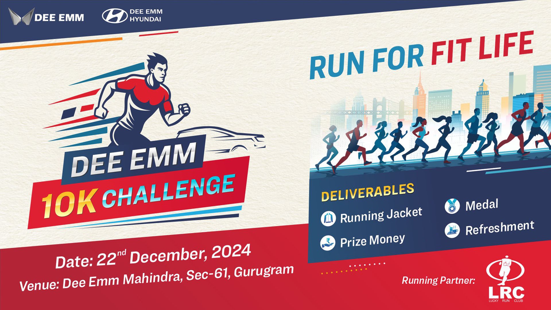 Dee Emm Gurugram 10km Challenge