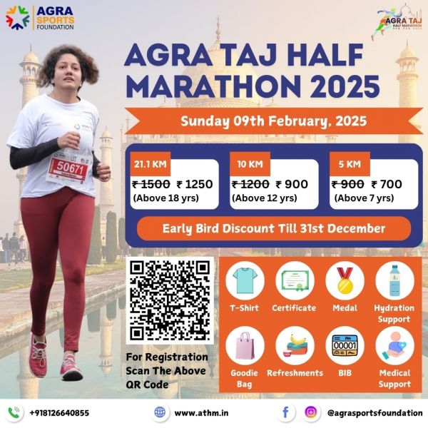 Agra Taj Half Marathon