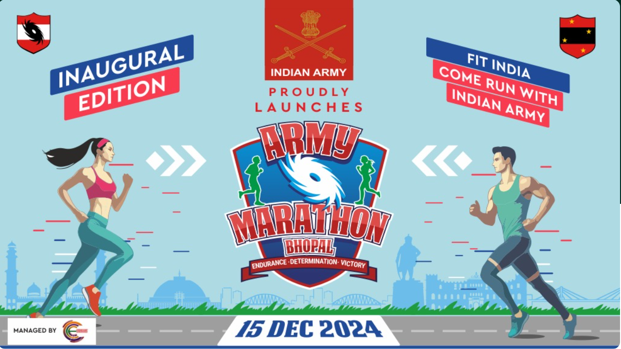 Army Marathon Bhopal 2024