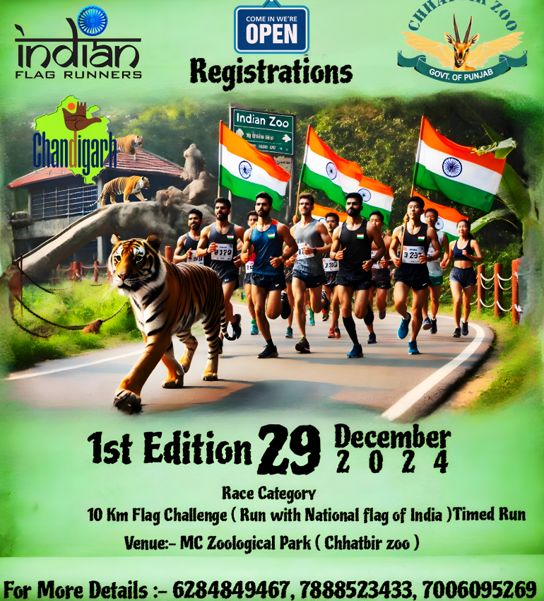 Indian Flag Runners 10km Flag Challenge