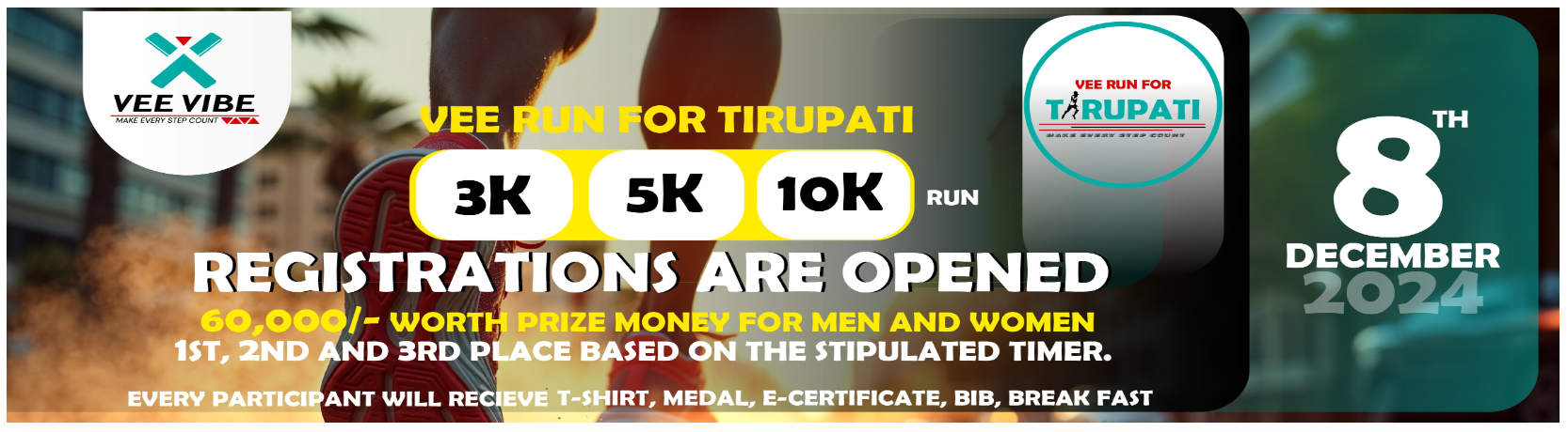 Vee Run For Tirupati