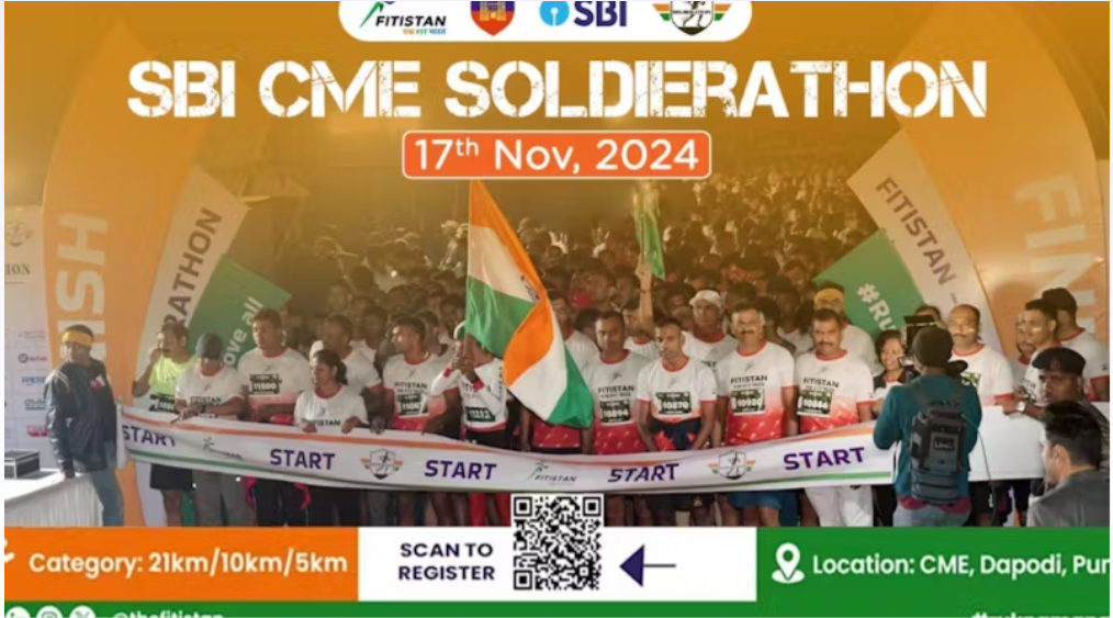 Sbi Cme Soldierathon At Cme Pune, Dapodi