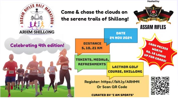 Assam Rifles Half Marathon 2024