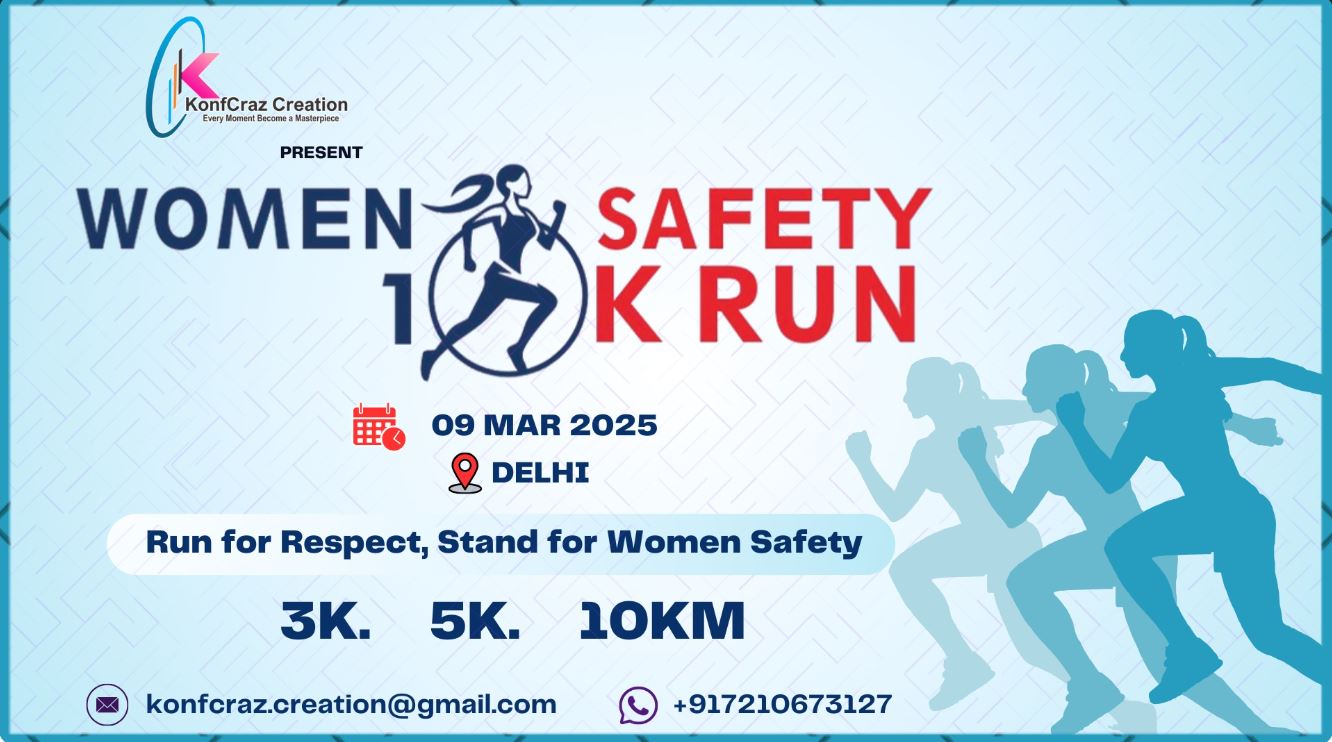 Women Safety 10k Run 2025