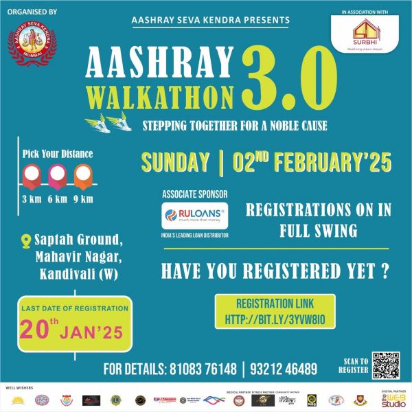 Aashray Walkathon 3. 0 - Mumbai