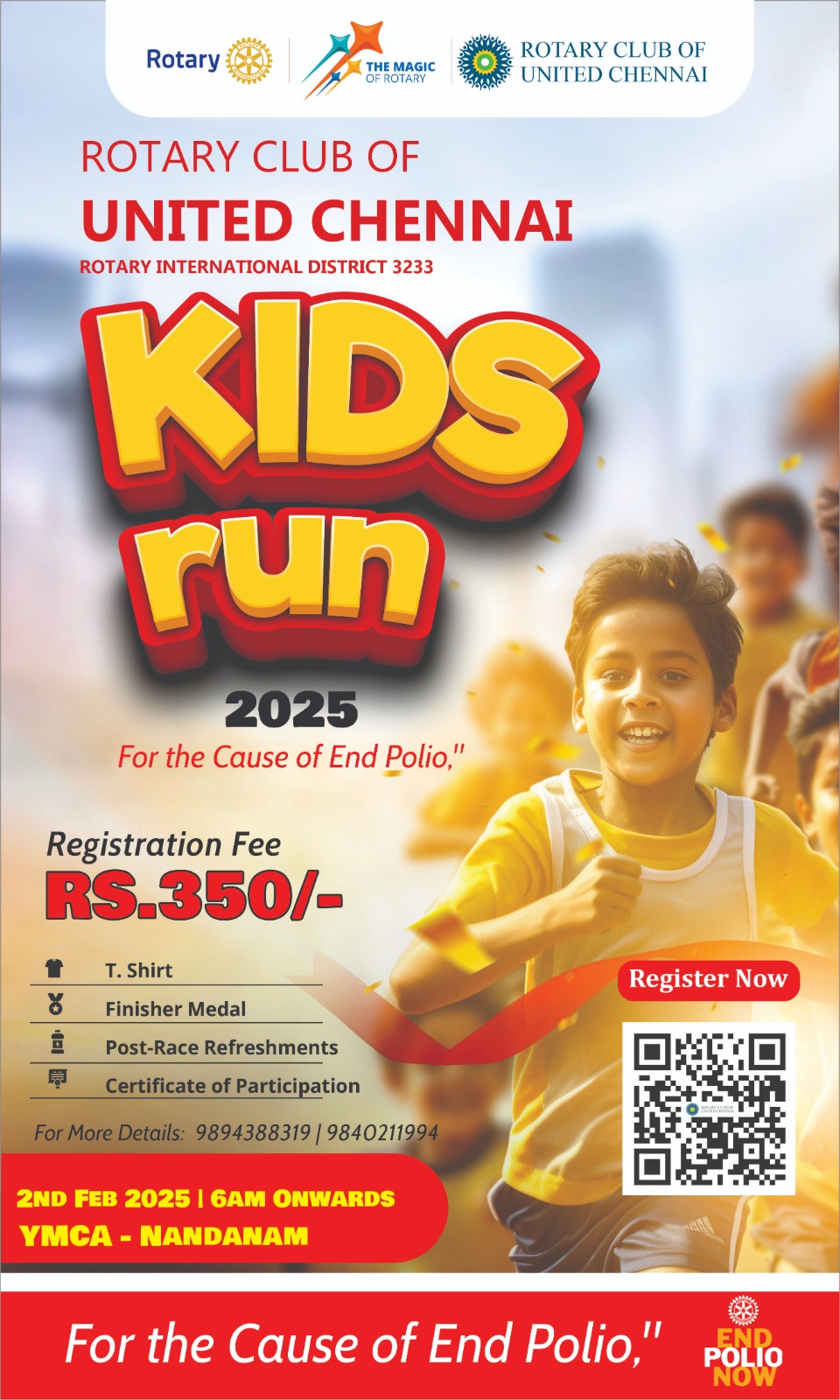 Rotary Club Of United Chennai - Kids Run