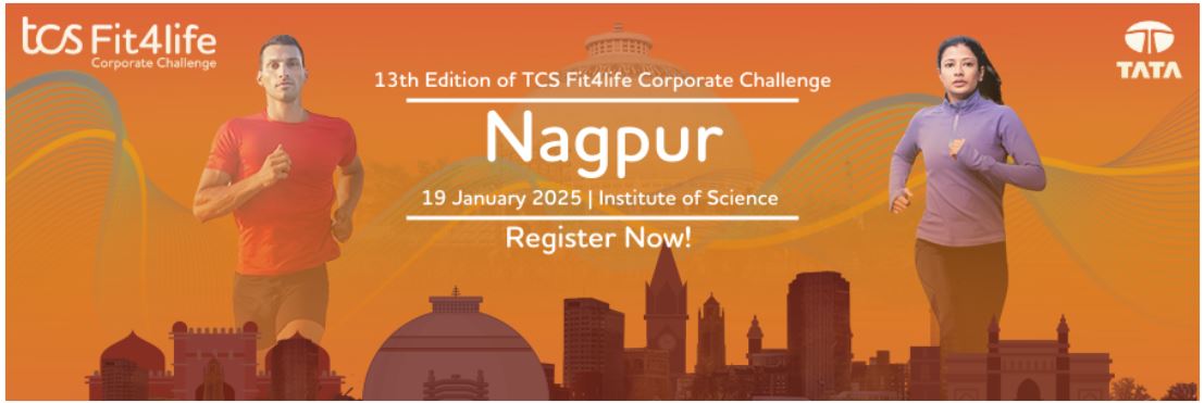 Tcs Fit4life Corporate Challenge | Nagpur