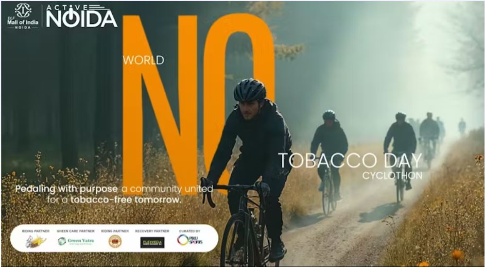 Active Noida - Ride Against Tobacco