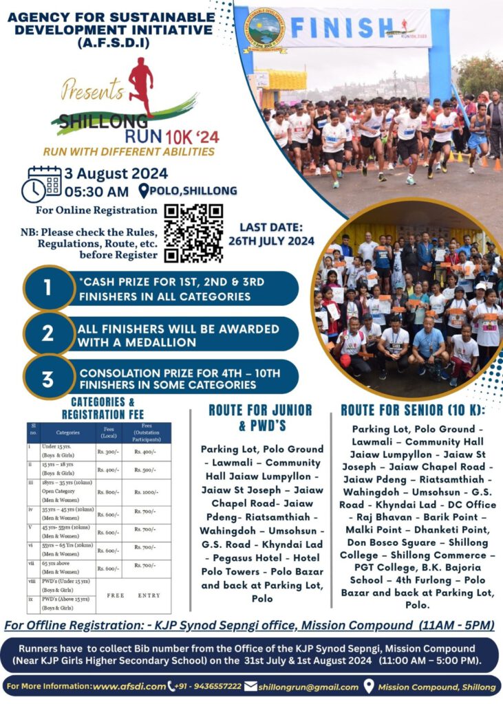 Shillong Run 10k 2024